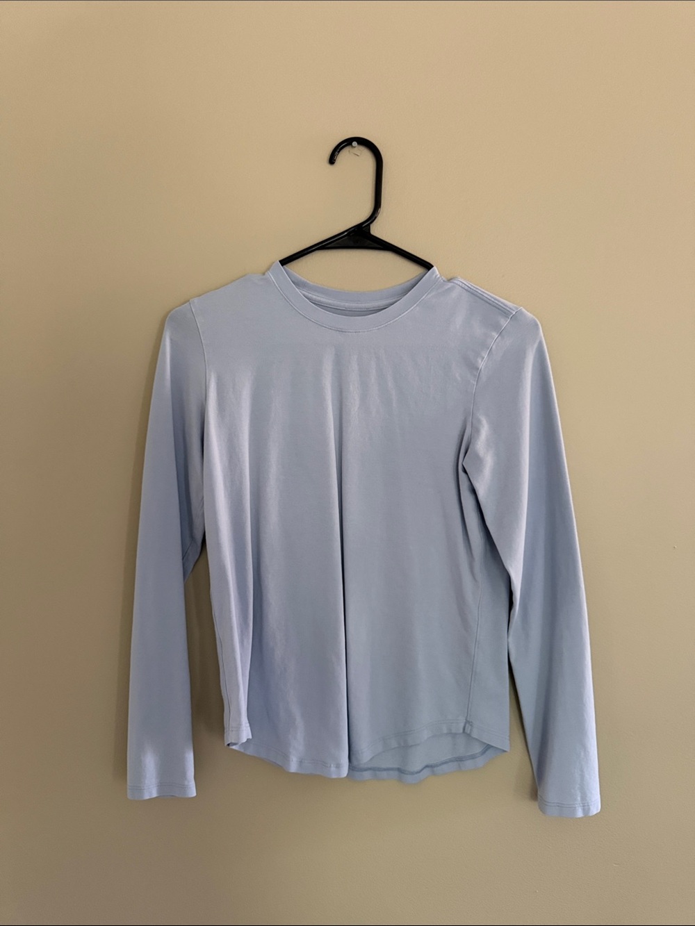 lululemon athletica Light Blue Long-Sleeve Crew